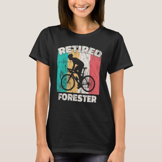T-shirt Forester retraité (Devant)