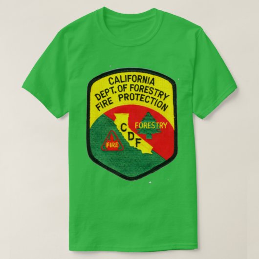 T-shirt Forêt californienne (Design devant)