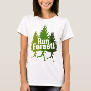 T-shirt Forêt courante