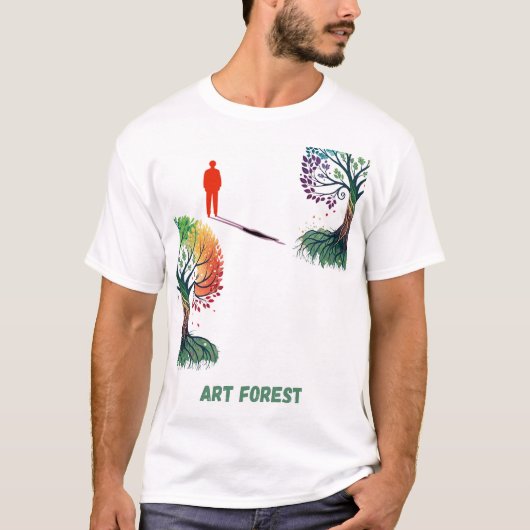 T-shirt Forêt d'Art (Devant)