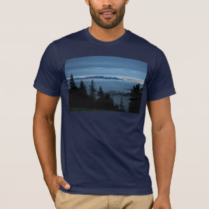 T-shirt Forêt de brume de l'Orégon