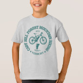 T-shirt Forêt de Cady Hill (MTB) (Devant)