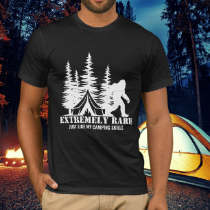 T-shirt Forêt de camping BigFoot extrêmement rare drôle pe