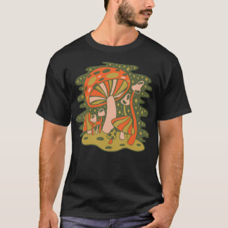 T-shirt Forêt De Champignons