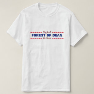 T-shirt FORÊT de DOYEN - ma maison - l'Angleterre ; Coeur