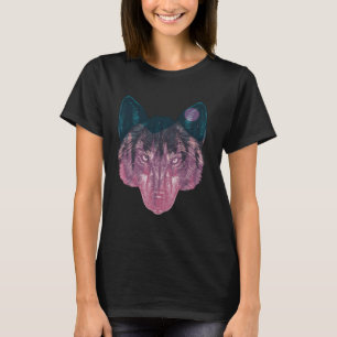 T-shirt Forêt de loup Randonnée extérieure Camping Chasse 