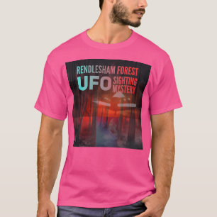 T-shirt Forêt De Rendlesham À La Vue Du Mystère Iii.