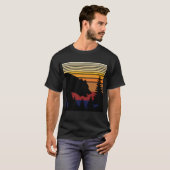 T-shirt Forêt des ours Vintage (Devant entier)