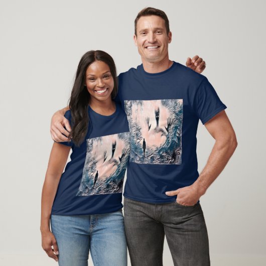 T-shirt Forêt d'imaginaire effrayant (Unisexe)
