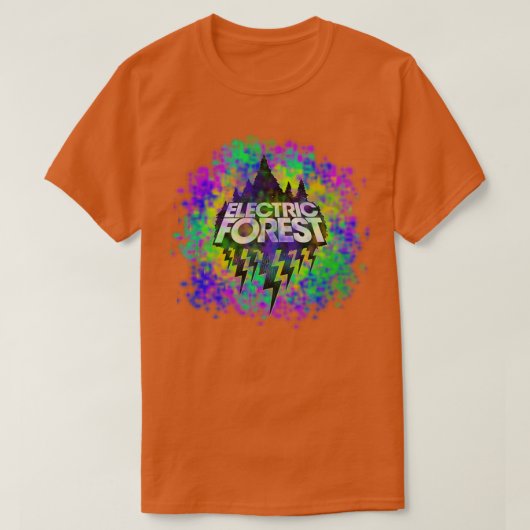T-shirt Forêt électrique  (Design devant)
