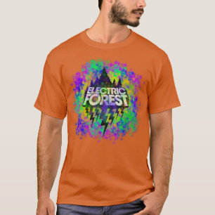 T-shirt Forêt électrique 