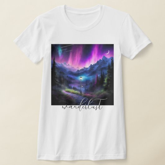 T-shirt Forêt enchantée (Poser)