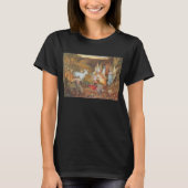 T-shirt Forêt enchantée par l'artiste John Anster Fitzgera (Devant)