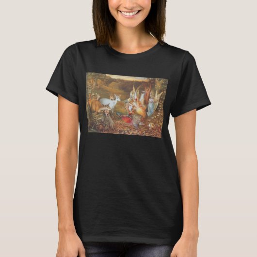 T-shirt Forêt enchantée par l'artiste John Anster Fitzgera (Devant)