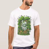 T-shirt Forêt enchantée vivante (Devant)