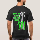 T-shirt Foret et secousse (Dos)