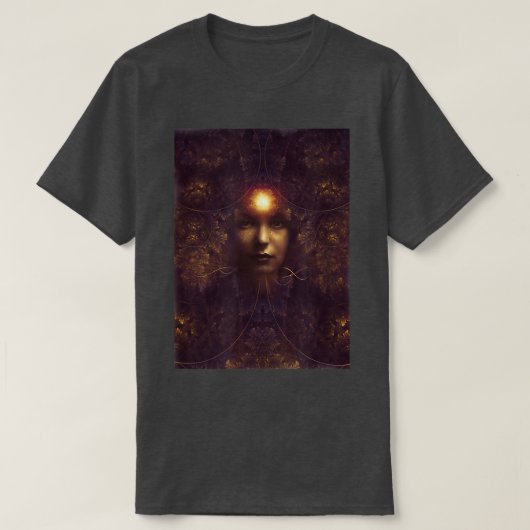 T-shirt Forêt Fée Fairycore Esthétique Façore F (Design devant)