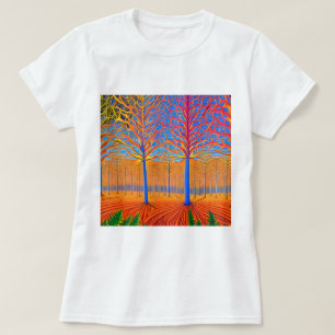 T-shirt Forêt forestière d'Art Moderne