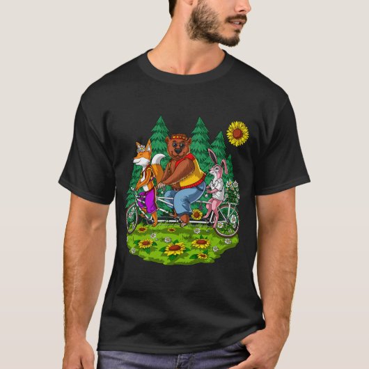 T-shirt Forêt hippie (Devant)