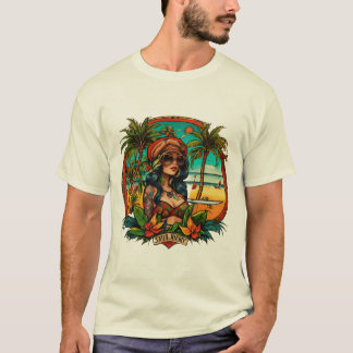 T-shirt Forêt mystique : Animaux enchantés et flore