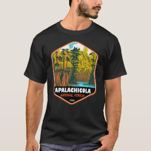 T-shirt Forêt nationale d'Apalachicola Arbre de Baldcypr