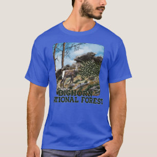 T-shirt Forêt nationale de Bighorn Wyoming