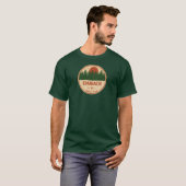 T-shirt Forêt nationale de Chugach (Devant entier)