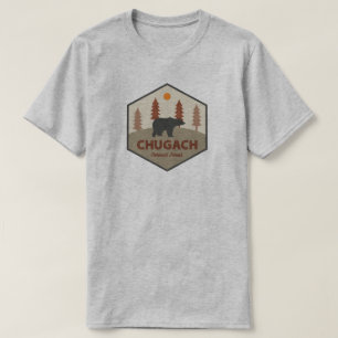 T-shirt Forêt nationale de Chugach Ours de l'Alaska