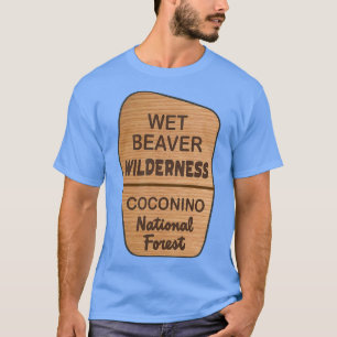 T-shirt Forêt nationale de Coconino de Beaver humide