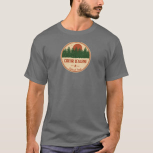 T-shirt Forêt nationale de Coeur d'Alene
