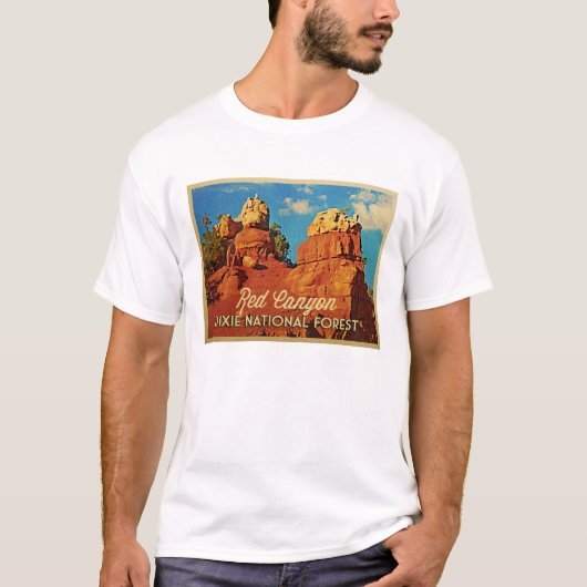 T-shirt Forêt nationale de Dixie (Devant)