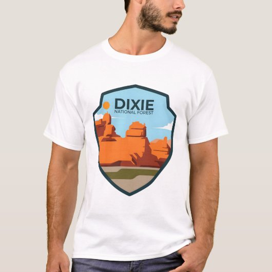 T-shirt Forêt nationale de Dixie (Devant)