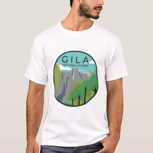 T-shirt Forêt nationale de Gila (Devant)