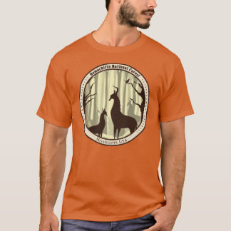 T-shirt Forêt nationale de Homochitto Cerf mystique