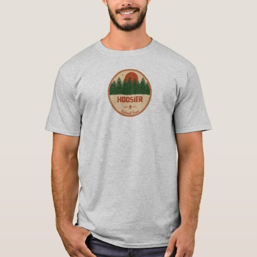 T-shirt Forêt nationale de Hoosier (Devant)