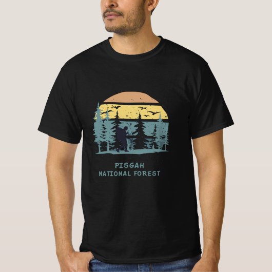 T-shirt Forêt nationale de Pisgah (Devant)