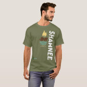 T-shirt Forêt nationale de Shawnee Illinois vertical (Devant entier)