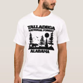 T-shirt Forêt nationale de Talladega (Devant)