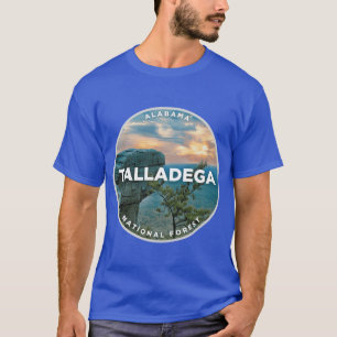 T-shirt Forêt nationale de Talladega en Alabama format géa