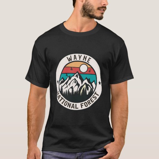 T-shirt Forêt nationale de Wayne (Devant)