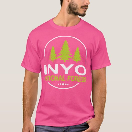 T-shirt Forêt nationale d'Inyo (Devant)
