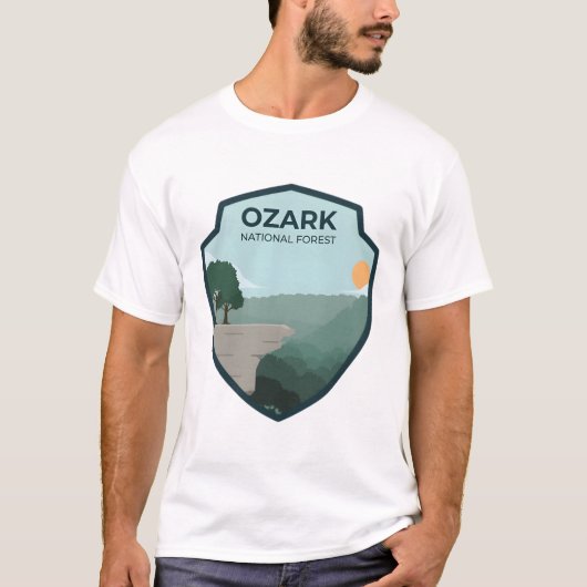 T-shirt Forêt nationale d'Ozark (Devant)