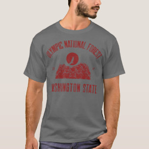 T-shirt Forêt nationale olympique 1897 Washington State Hi