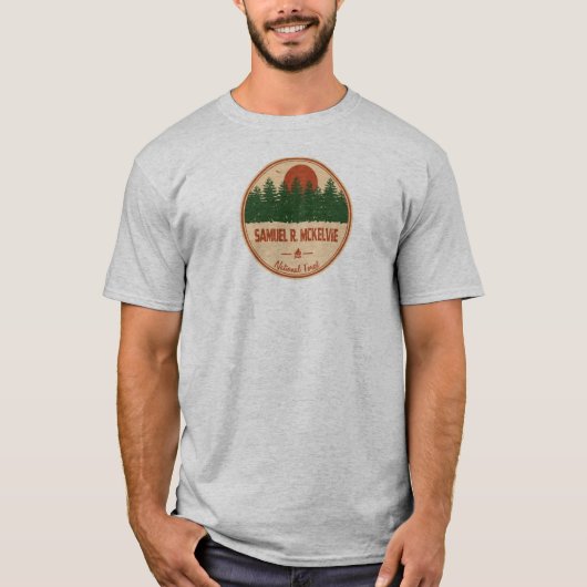 T-shirt Forêt nationale Samuel R. McKelvie (Devant)