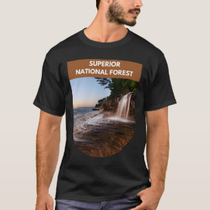 T-shirt Forêt nationale supérieure - Minnesota