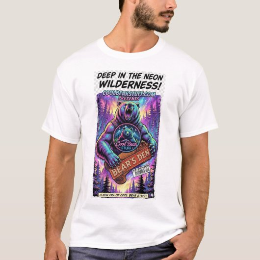 T-shirt Forêt Néon (Devant)