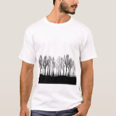 T-shirt forêt noire (Devant)