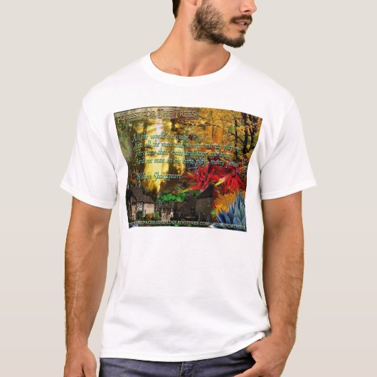 T-shirt Forêt pour les arbres (Devant)