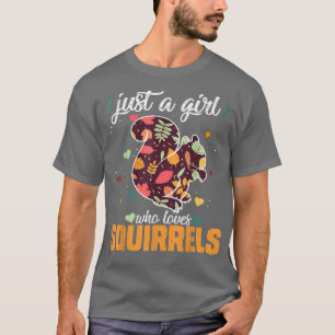 T-shirt Forêt sauvage animale Juste Une Fille Qui Aime Les