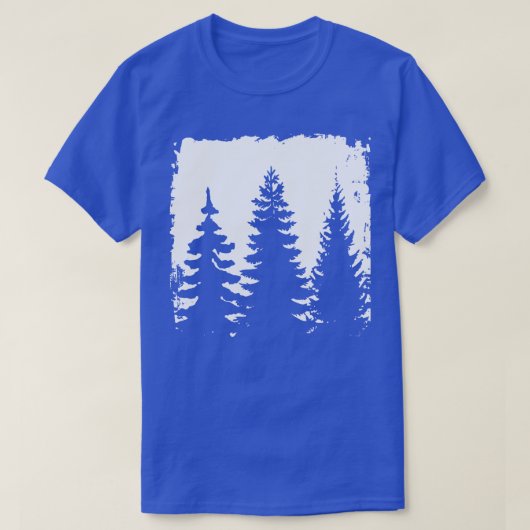 T-shirt Forêt silhouette 10 (Design devant)